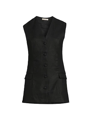 Eloise Linen Vest