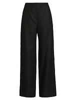 Lya Linen Wide-Leg Pants