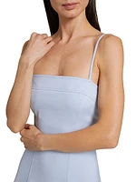 Marisol Cotton-Blend A-Line Midi-Dress