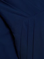 Corse Draped Sleeveless Gown