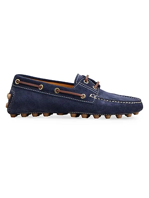 Gommino Bubble Suede Boat Shoes