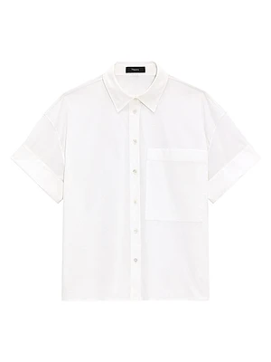 Short-Sleeve Boxy Shirt