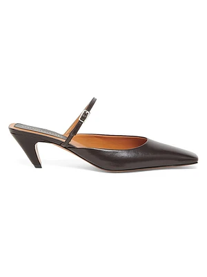 Spur 50MM Kitten-Heel Mules