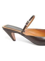 Spur 50MM Kitten-Heel Mules