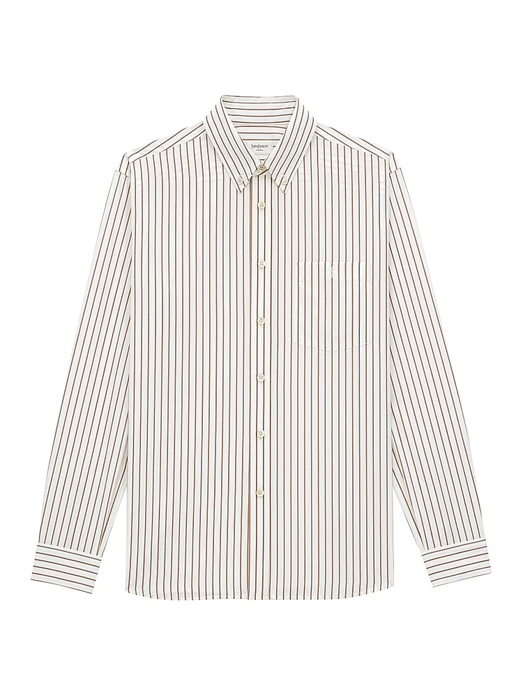 Cassandre Shirt Striped Cotton Poplin
