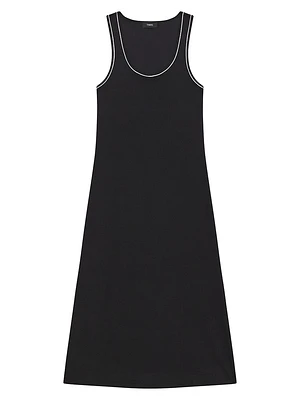 Rib-Knit Tank Dress