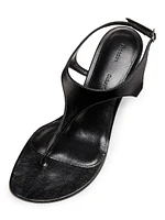 Tee 60MM Leather T-Strap Sandals