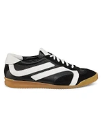 Track Leather & Suede Sneakers