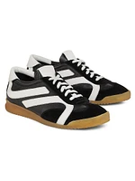 Track Leather & Suede Sneakers