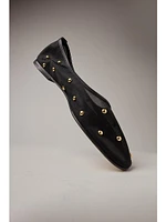 Balla Studded Mesh Ballet Flats