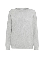 Cashmere English Rib Sweater
