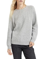 Cashmere English Rib Sweater