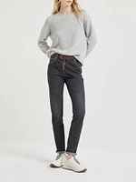 Cashmere English Rib Sweater