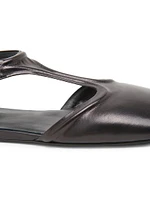 Leather Mary Janes