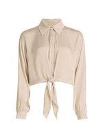 Luna Tie-Waist Top