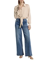 Luna Tie-Waist Top