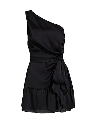 Harrison One-Shoulder Minidress