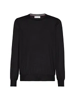 Lightweight Cashmere and Silk Crewneck Sweater