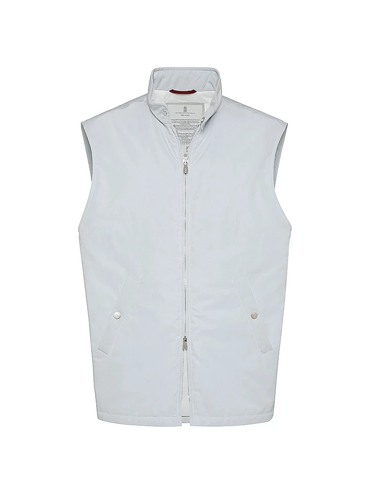 Water Resistant Microfiber Vest with Thermore Padding