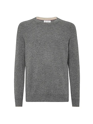Cashmere English Rib Sweater