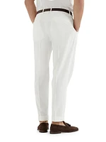 Garment Dyed Leisure Fit Trousers Cotton Narrow Wale Corduroy