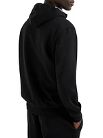 French Terry Double Cloth Hooded Sweatshirt with Zipper