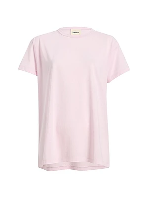 Maeve Cotton-Blend Crewneck T-Shirt