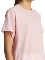 Maeve Cotton-Blend Crewneck T-Shirt