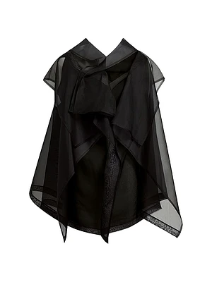 Santana Silk Organza Top