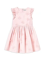 Little Girl's & Cotton Flower Dress