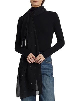 Chiffon Shawl Neck Top