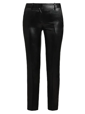 Liquid Satin Cigarette Pants