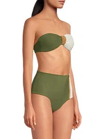 Emma Pleated Bikini Top