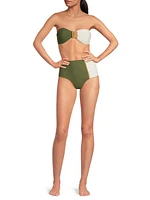 Emma Pleated Bikini Top