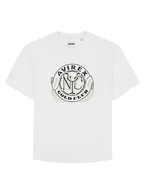 Gold Club Cotton Jersey T-Shirt