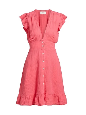 Dalton Muslin Sleeveless Minidress