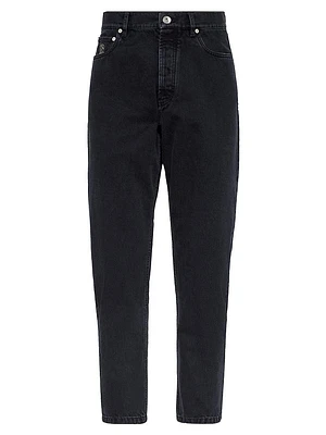 Greyscale Denim Iconic Fit Five Pocket Jeans