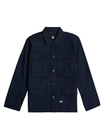 Slim-Fit 4-Pocket Overshirt