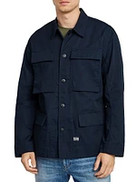 Slim-Fit 4-Pocket Overshirt