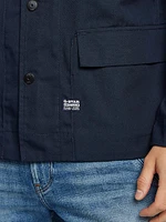 Slim-Fit 4-Pocket Overshirt