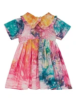 Baby Girl's & Little Derin Dyed Dress