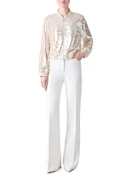Farid Seamed Bootcut Pants