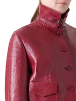 Peer Laquered Leather Jacket