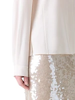 Silk Crepe Blouse