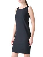 Silk-Stretch Sheath Minidress