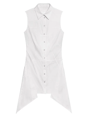 Bustier Cotton Shirtdress