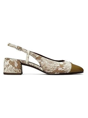 Miller 45MM Slingback Block Heels