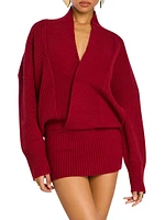 Neva Knit Sweater Dress