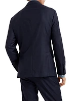 Virgin Wool Prince of Wales Blazer