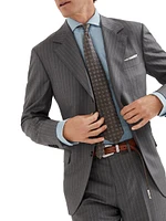 Virgin Wool Chalk Stripe Batavia Blazer